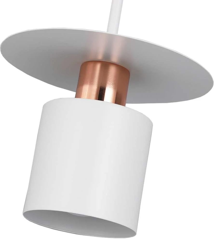 Pakabinamas šviestuvas Toolight Šviestuvas lubinis APP1146-1CP Baltas Rose Gold