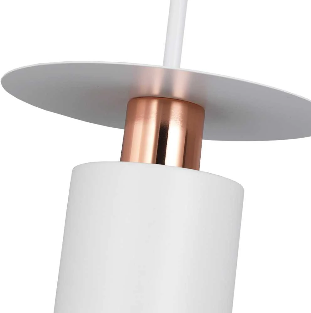 Pakabinamas šviestuvas Toolight Šviestuvas lubinis APP1146-1CP Baltas Rose Gold