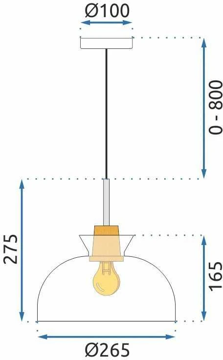 Lubinis šviestuvas Toolight Šviestuvas lubinis APP1184-1CP C