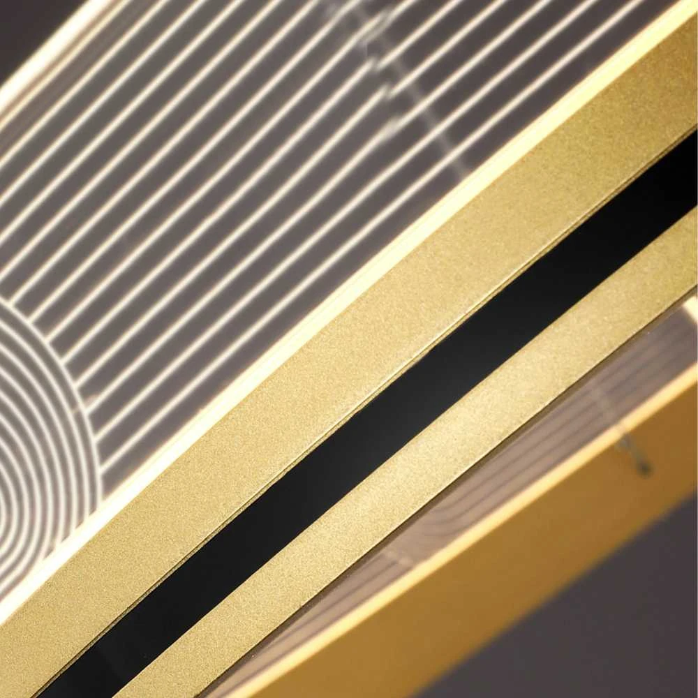Lubinis šviestuvas Toolight Šviestuvas lubinis APP1189-CP Gold 40cm