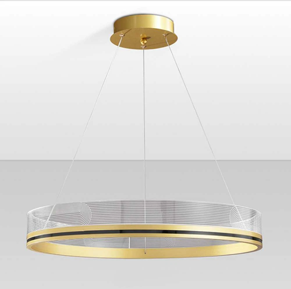 Lubinis šviestuvas Toolight Šviestuvas lubinis APP1189-CP Gold 40cm
