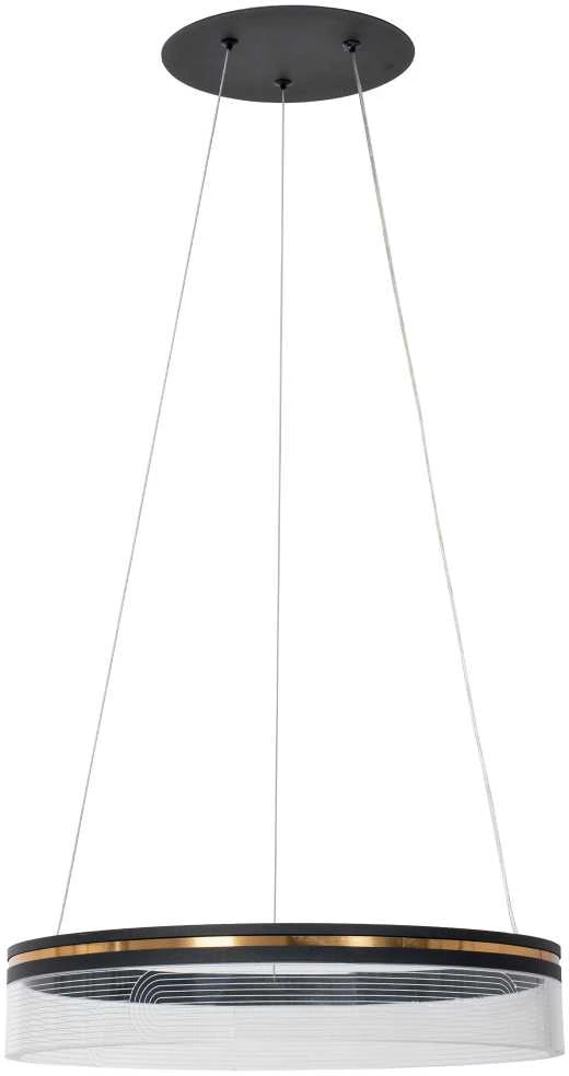 Lubinis šviestuvas Toolight Šviestuvas lubinis APP1191-CP 40cm Juodas