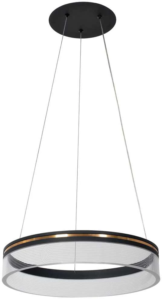 Lubinis šviestuvas Toolight Šviestuvas lubinis APP1191-CP 40cm Juodas