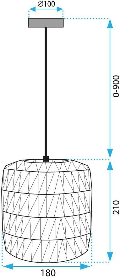 Lubinis šviestuvas Toolight Šviestuvas lubinis APP1252-1CP