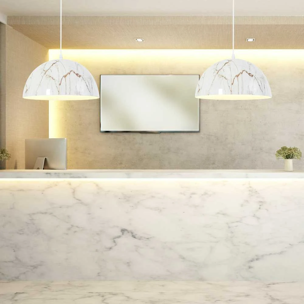 Pakabinamas šviestuvas Toolight Šviestuvas lubinis APP911-1CP Marble