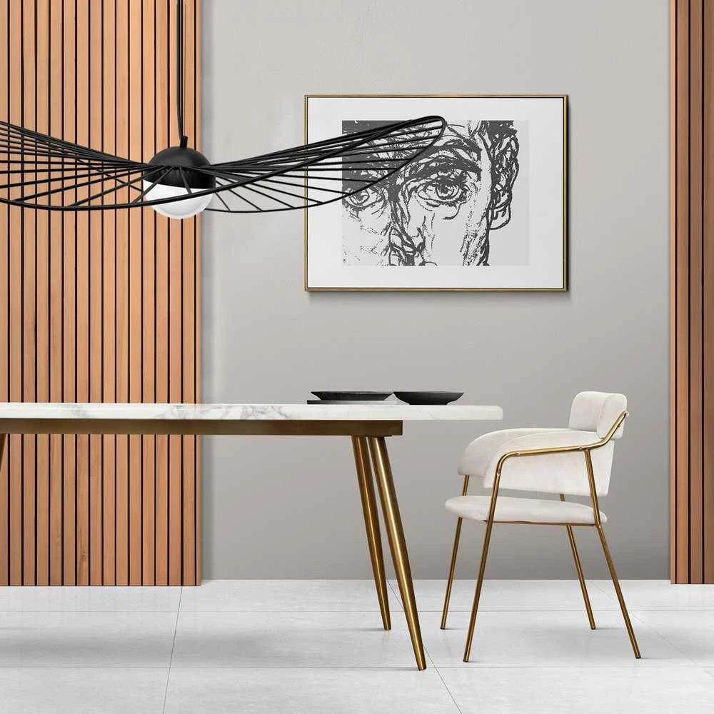 Pakabinamas šviestuvas Toolight Šviestuvas lubinis ažūrinis LED 80cm APP652-1CP