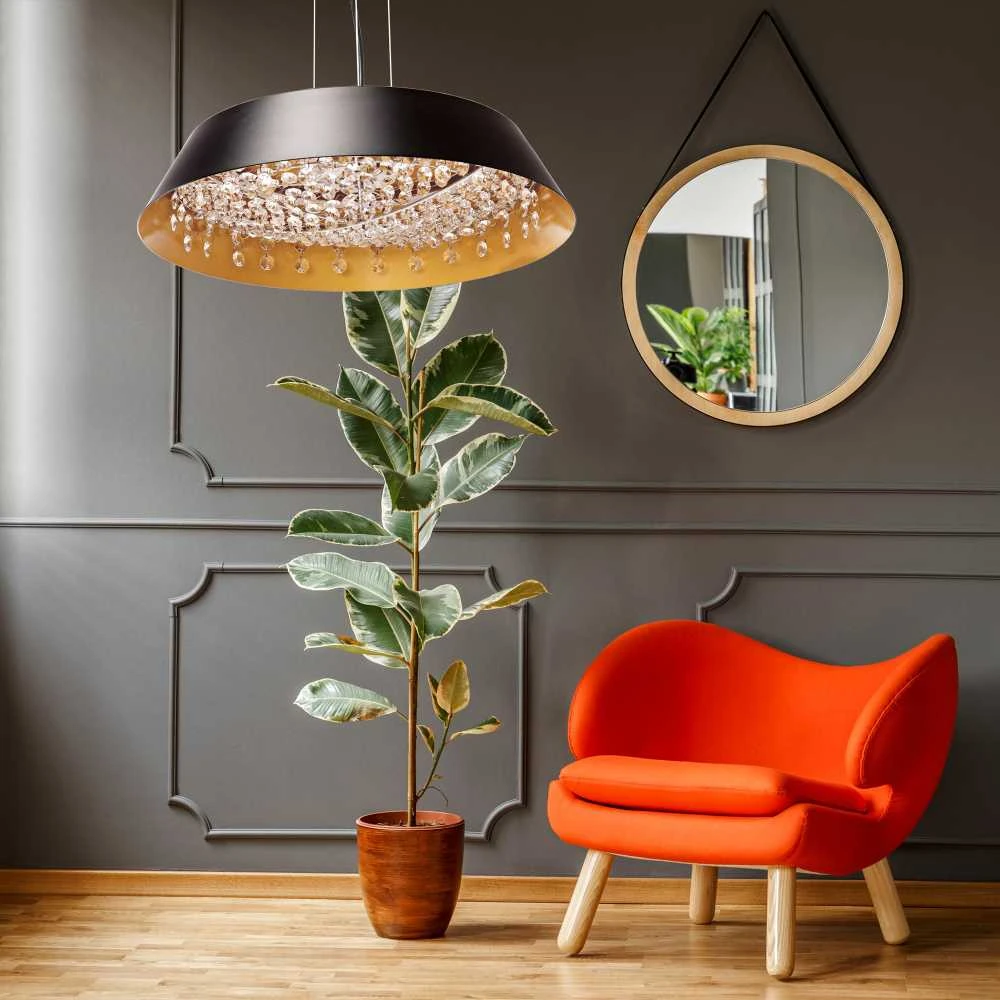 Pakabinamas šviestuvas Toolight Šviestuvas lubinis Cristal APP1028-CP