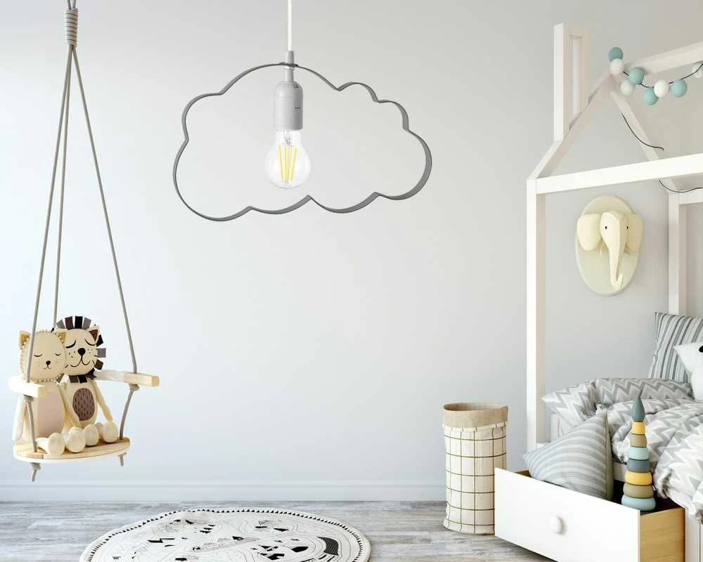 Lubinis šviestuvas Toolight Šviestuvas lubinis debeselis Cloud Gray