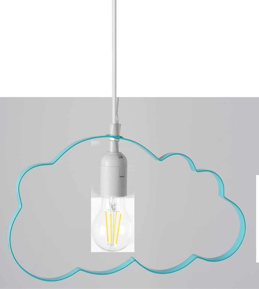 Lubinis šviestuvas Toolight Šviestuvas lubinis debeselis Mėlyna Cloud