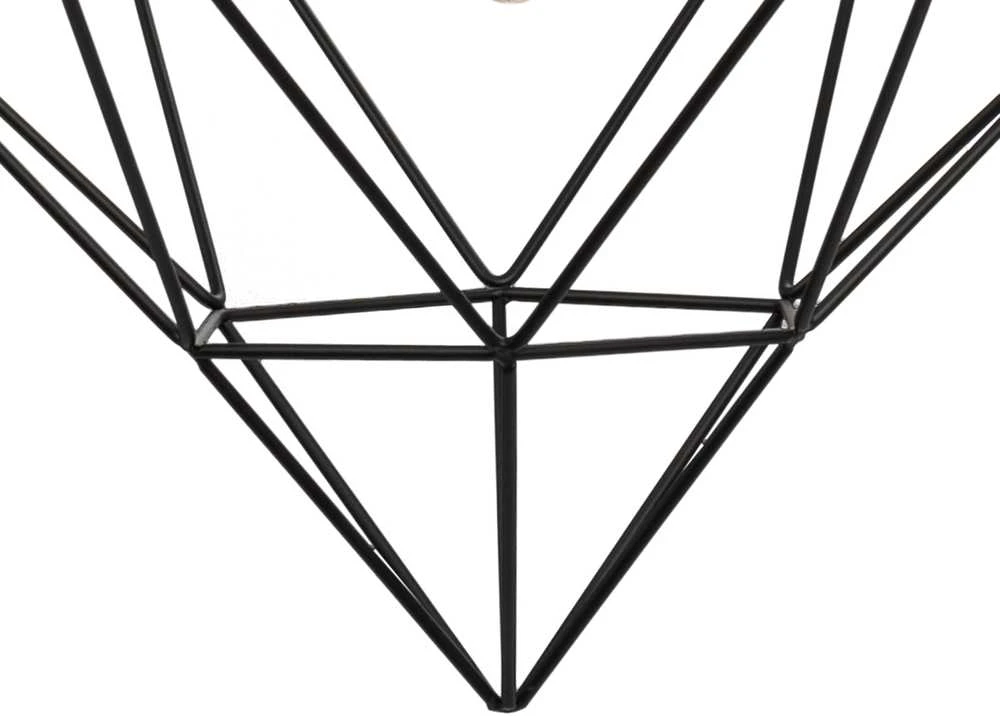 Pakabinamas šviestuvas Toolight Šviestuvas lubinis DIAMENT LOFT Juodas APP563-1CP