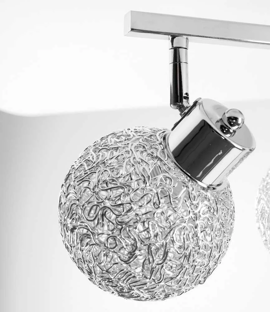 Pakabinamas šviestuvas Toolight Šviestuvas lubinis GLAMOUR CHROM APP672-3C