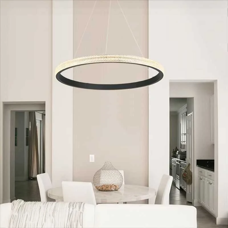 Lubinis šviestuvas Toolight Šviestuvas lubinis LED APP1512-CP Juodas