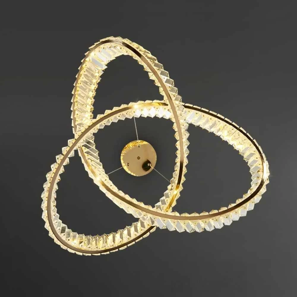Lubinis šviestuvas Toolight Šviestuvas lubinis LED APP1538-CP GOLD