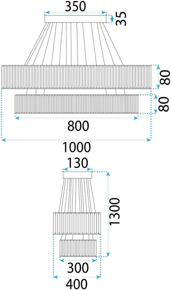 Lubinis šviestuvas Toolight Šviestuvas lubinis LED APP1546-CP2 CHROME