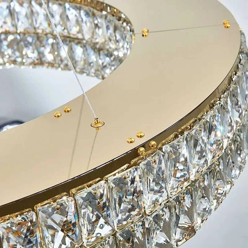 Lubinis šviestuvas Toolight Šviestuvas lubinis LED APP1568-CP Gold 60cm