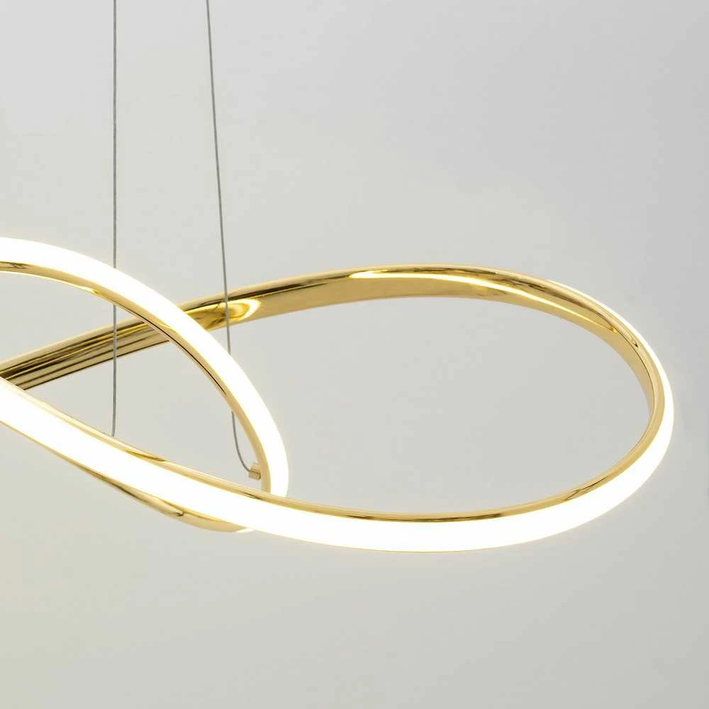 Lubinis šviestuvas Toolight Šviestuvas lubinis LED APP1601-CP GOLD