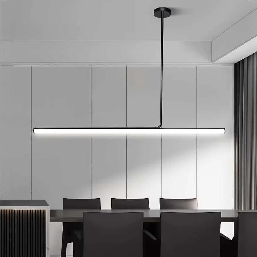Lubinis šviestuvas Toolight Šviestuvas lubinis LED APP1659-CP Juodas 120cm