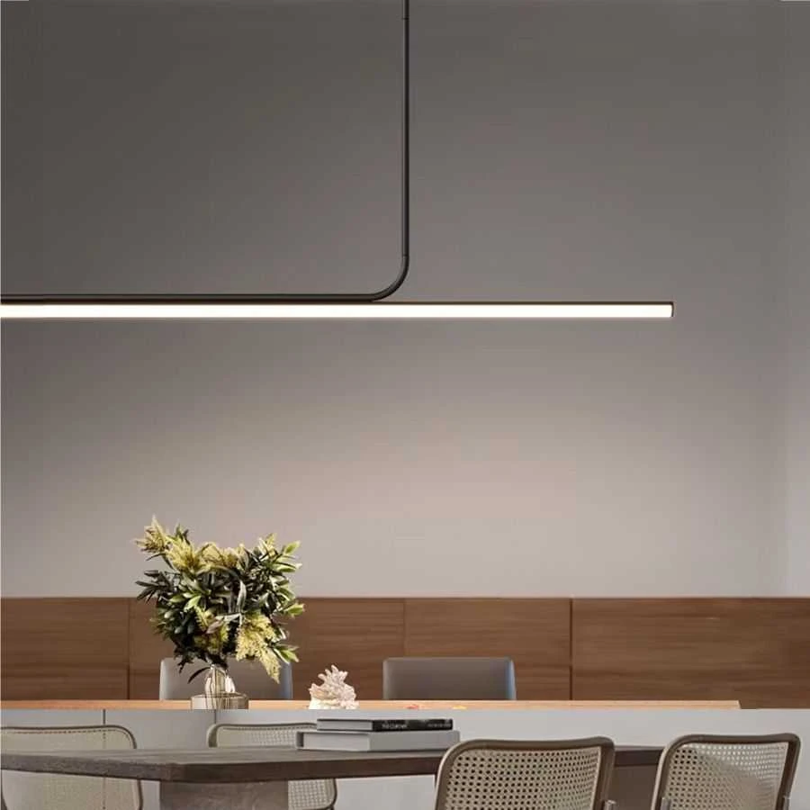 Lubinis šviestuvas Toolight Šviestuvas lubinis LED APP1659-CP Juodas 120cm