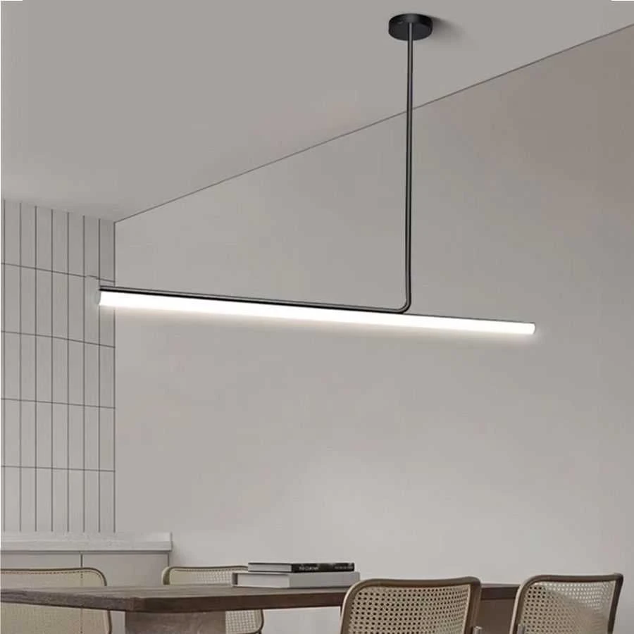 Lubinis šviestuvas Toolight Šviestuvas lubinis LED APP1660-CP Juodas 140cm