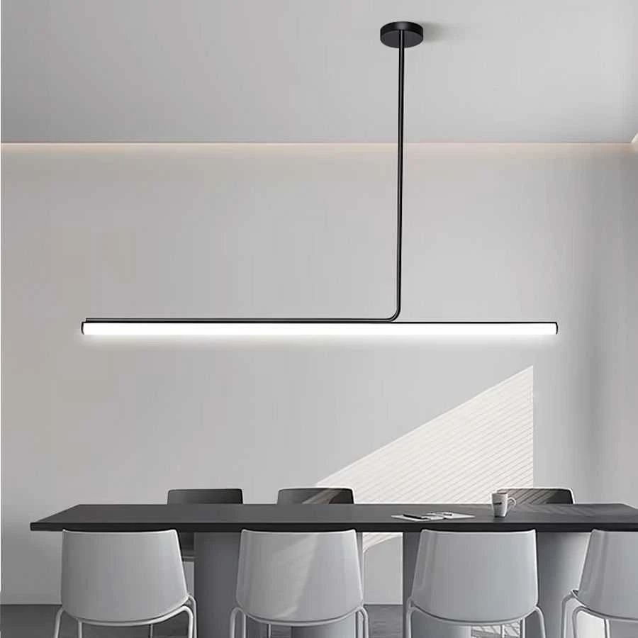 Lubinis šviestuvas Toolight Šviestuvas lubinis LED APP1660-CP Juodas 140cm