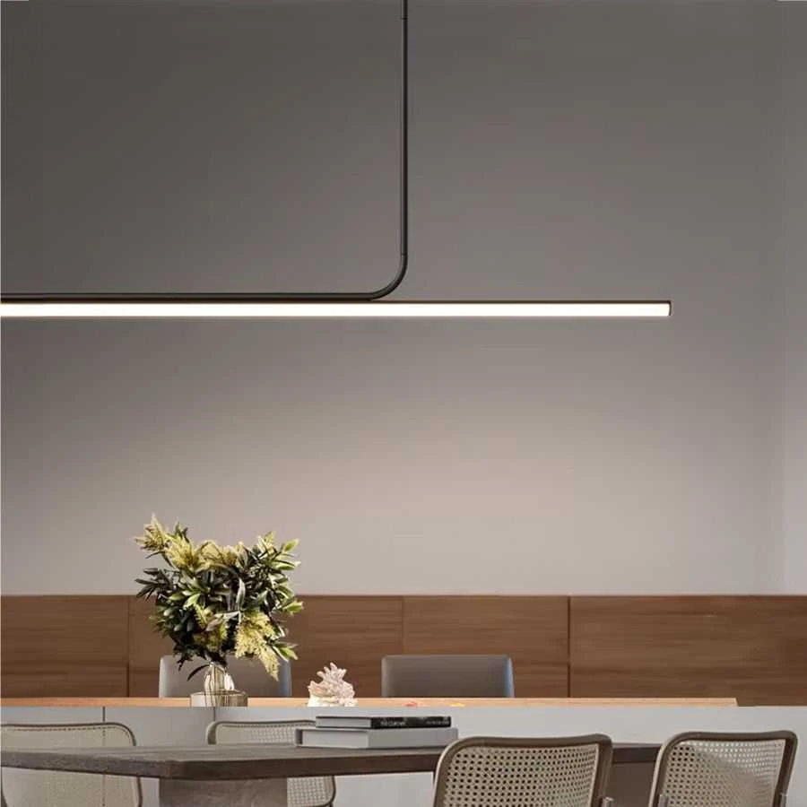 Lubinis šviestuvas Toolight Šviestuvas lubinis LED APP1660-CP Juodas 140cm