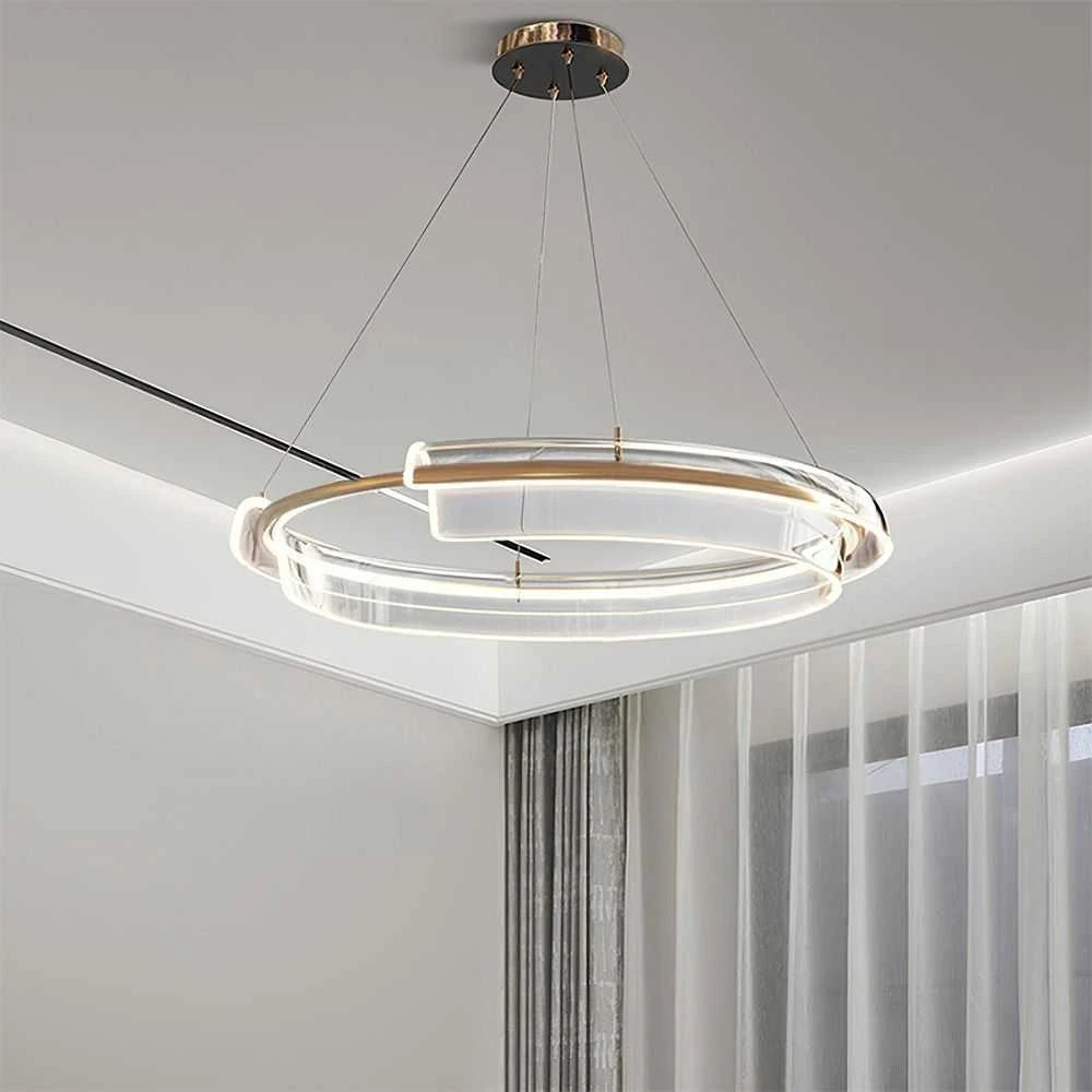 Lubinis šviestuvas Toolight Šviestuvas lubinis LED APP1672-CP GOLD