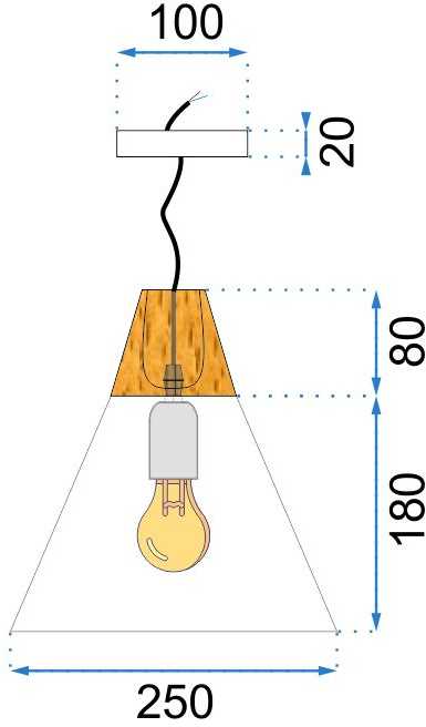 Lubinis šviestuvas Toolight Šviestuvas lubinis Scandi A Gray
