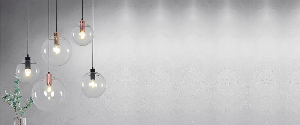 Pakabinamas šviestuvas Toolight Šviestuvas Lubinis Stiklo Lassi 20+25+30 Cm