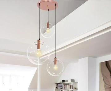 Pakabinamas šviestuvas Toolight Šviestuvas Lubinis Stiklo Lassi 20+25+30 Cm
