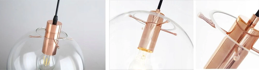 Pakabinamas šviestuvas Toolight Šviestuvas Lubinis Stiklo Lassi 20+25+30 Cm