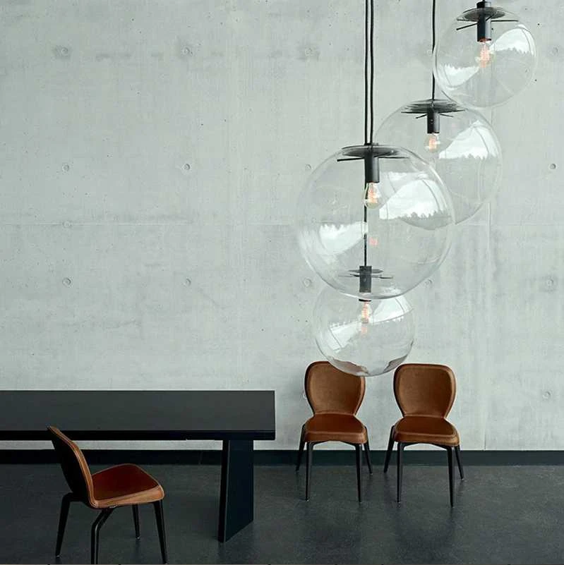 Lubinis šviestuvas Toolight Šviestuvas lubinis stiklo Lassi Juodas 20 cm