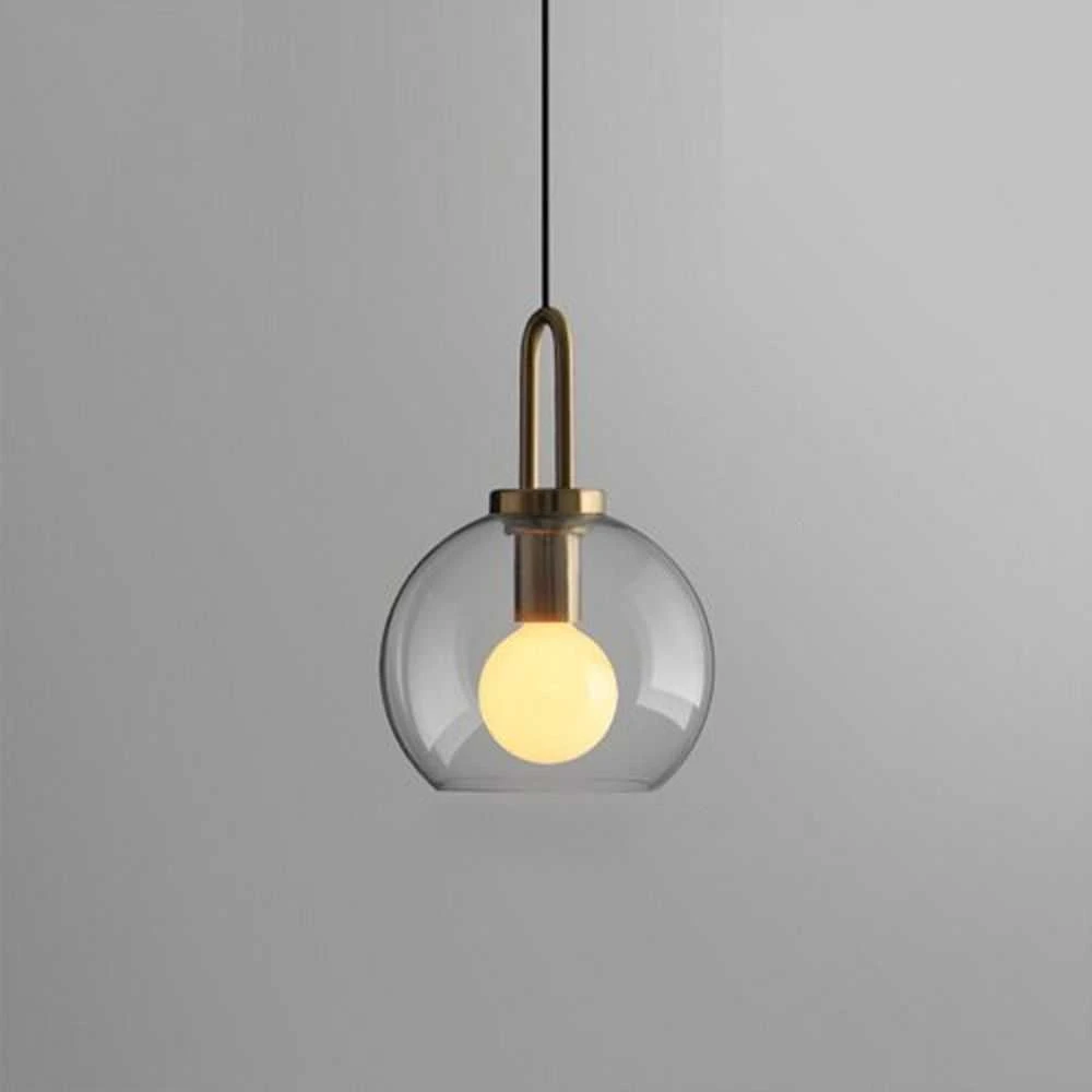 Pakabinamas šviestuvas Toolight Šviestuvas lubinis stiklo rutuliai 20cm APP629-1CP