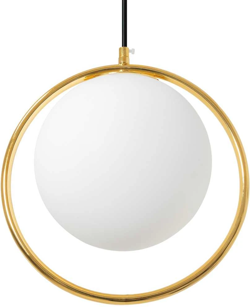 Lubinis šviestuvas Toolight Šviestuvas lubinis stiklo rutulys Baltas/Gold APP430-1CP