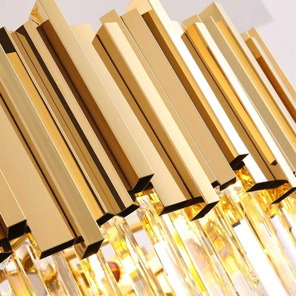 Sieninis šviestuvas Toolight Šviestuvas sieninis krištolo APP602-W Gold