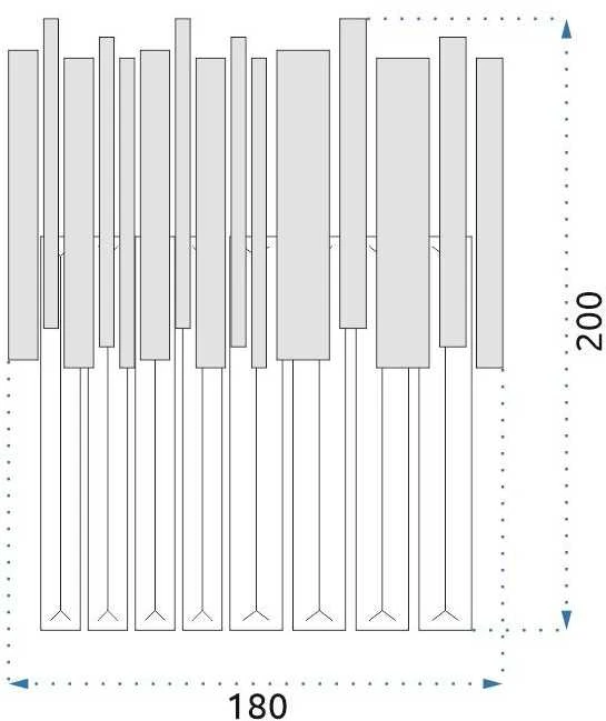 Sieninis šviestuvas Toolight Šviestuvas sieninis krištolo APP602-W Gold