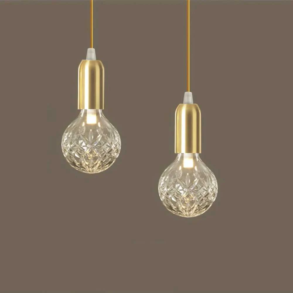 Pakabinamas šviestuvas Toolight Viena pakabinama lubų lempa Retro Gold APP649-1CP