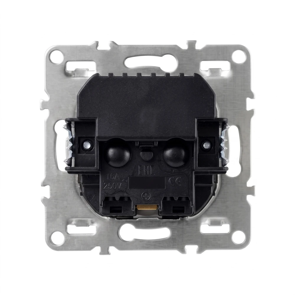 Toolight Viengubas Lizdas Su Įžeminimu + Usb-a Usb-c Oste Jnh004-g Juodas