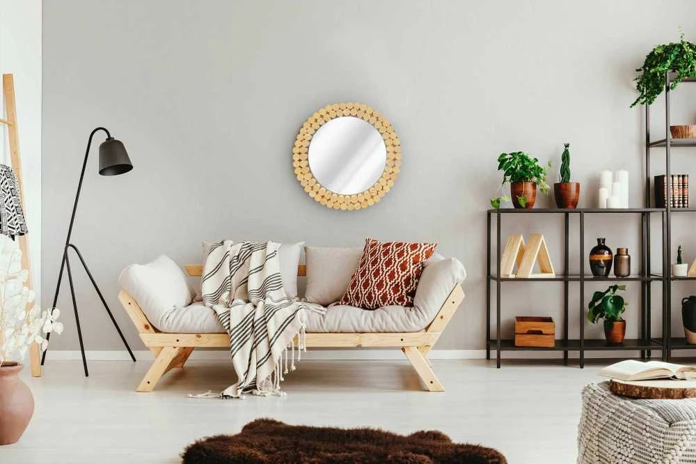 Tutumi Boho sieninis veidrodis 36CM KLNA-MR01
