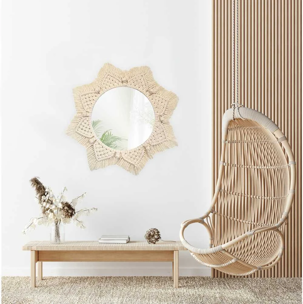 Tutumi Boho sieninis veidrodis 53CM 322048