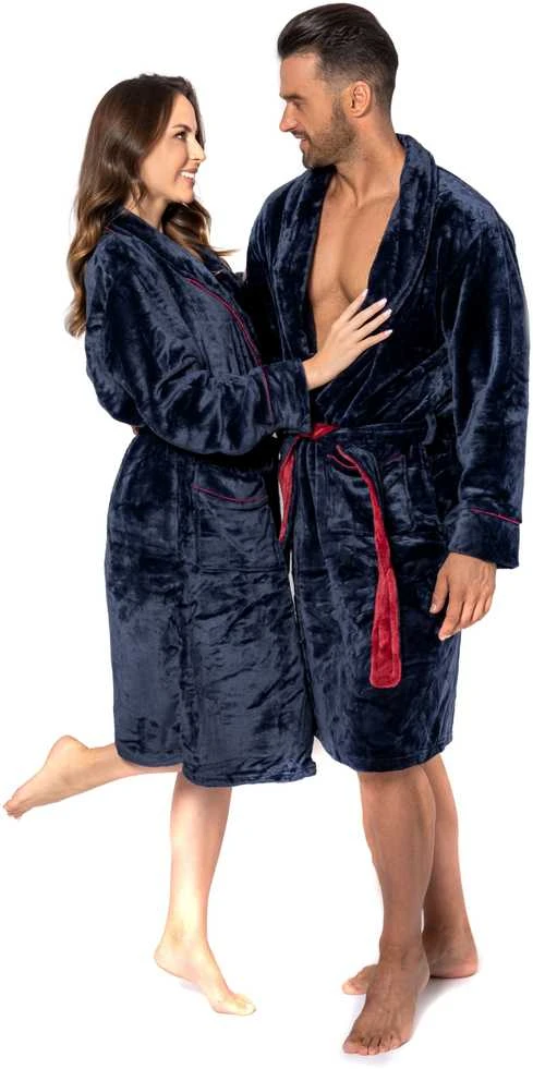 Tutumi Chalatas Roger Navy Raudona Men L