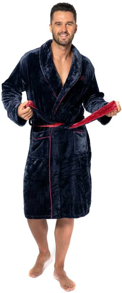 Tutumi Chalatas Roger Navy Raudona Men L