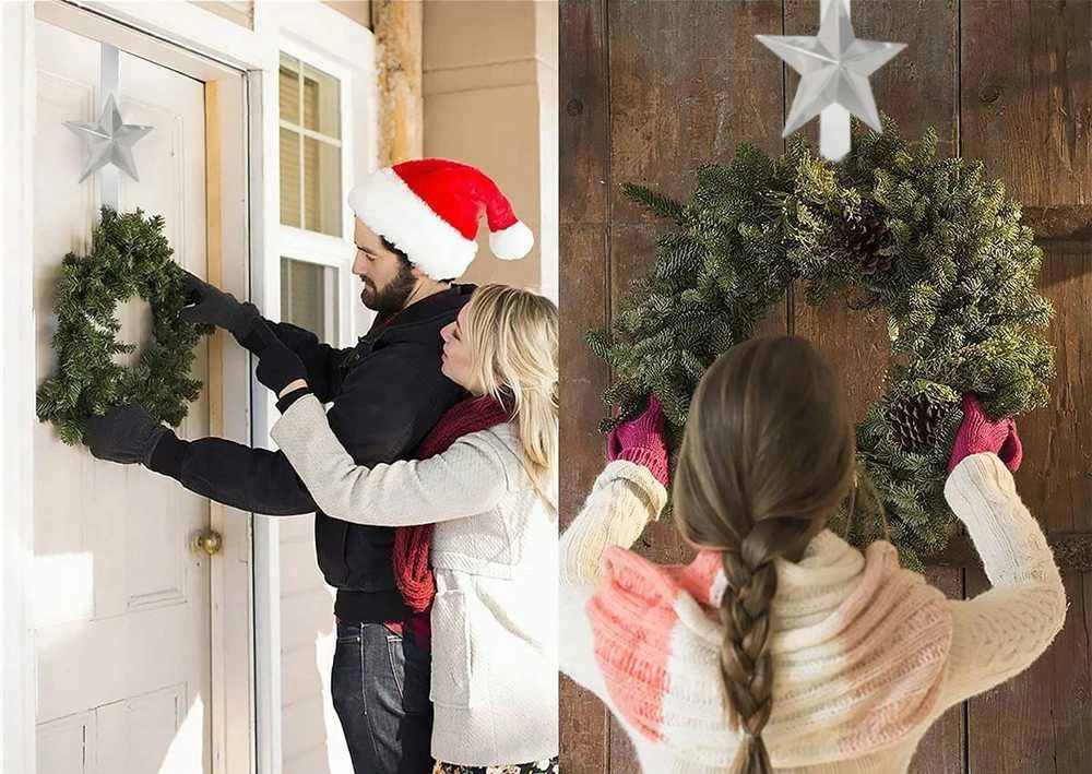 Tutumi Kalėdinė durų pakaba žvaigždė 37cm 301079