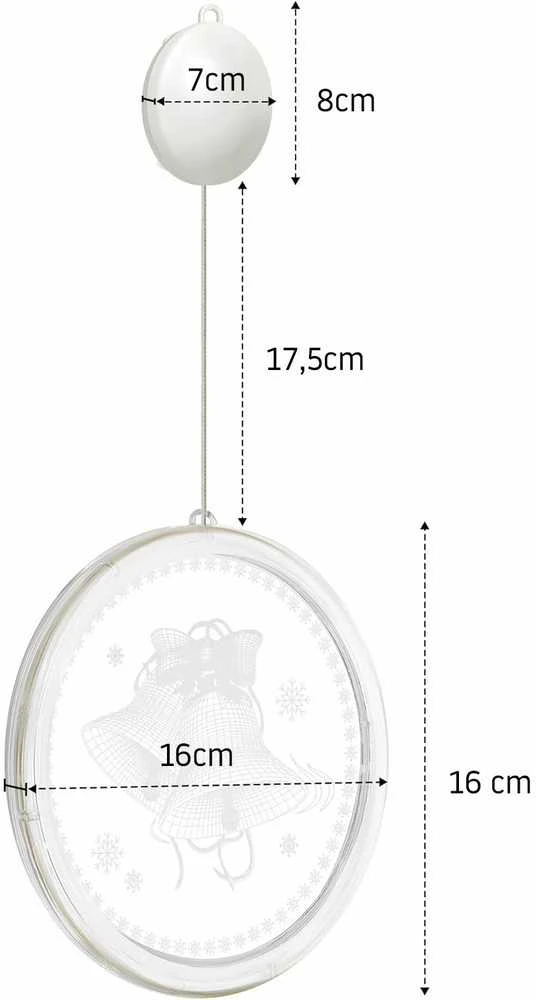 Tutumi Kalėdų dekoracijos LED Kalėdų Senelis CD003