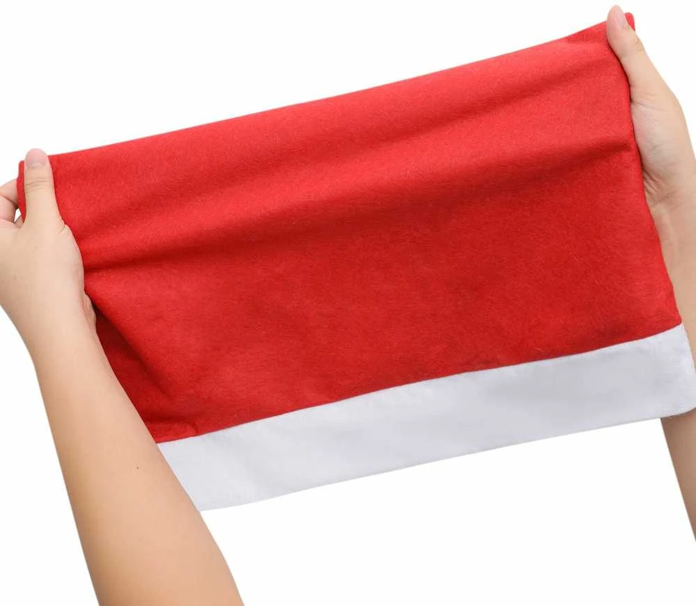 Tutumi Kėdės užvalkalas Kalėdų senelio kepurė 6 vnt