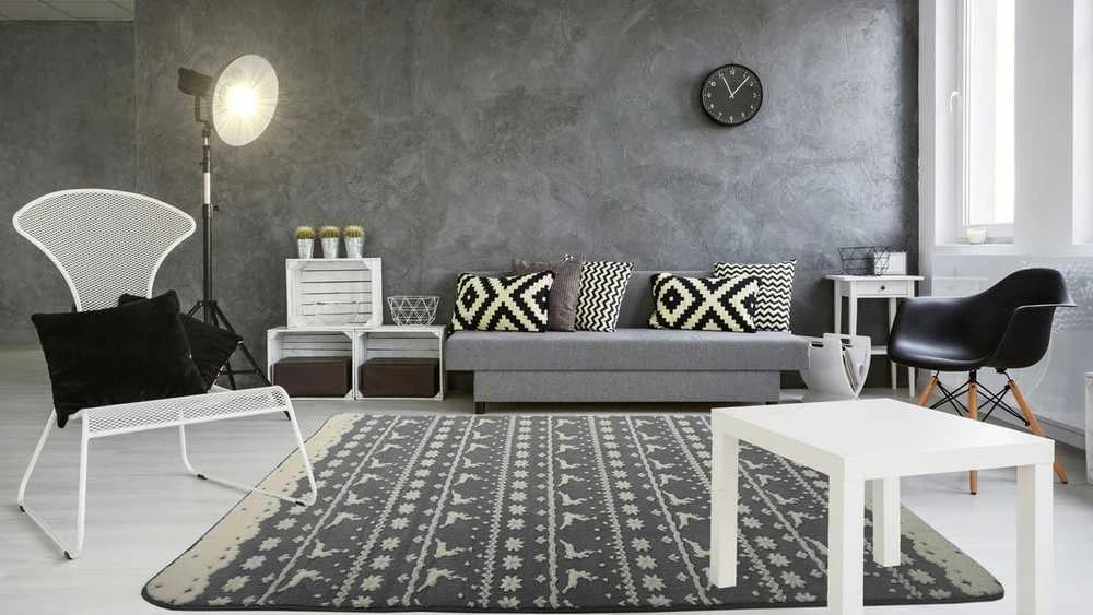 Tutumi Kilimas Clover Bergen Pilkas