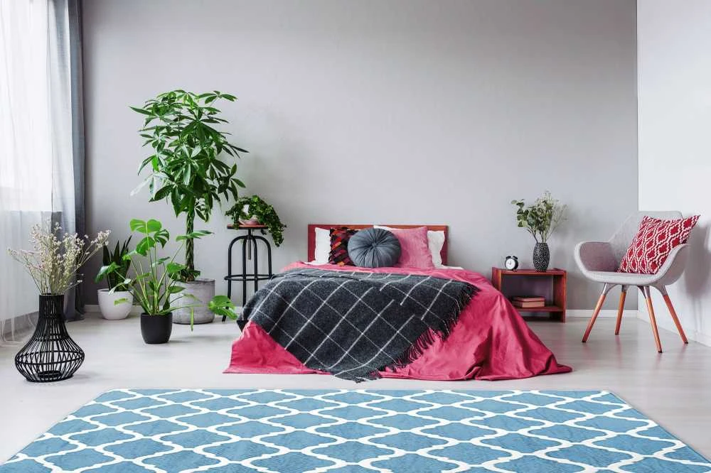 Tutumi Kilimas Clover Mėlyna