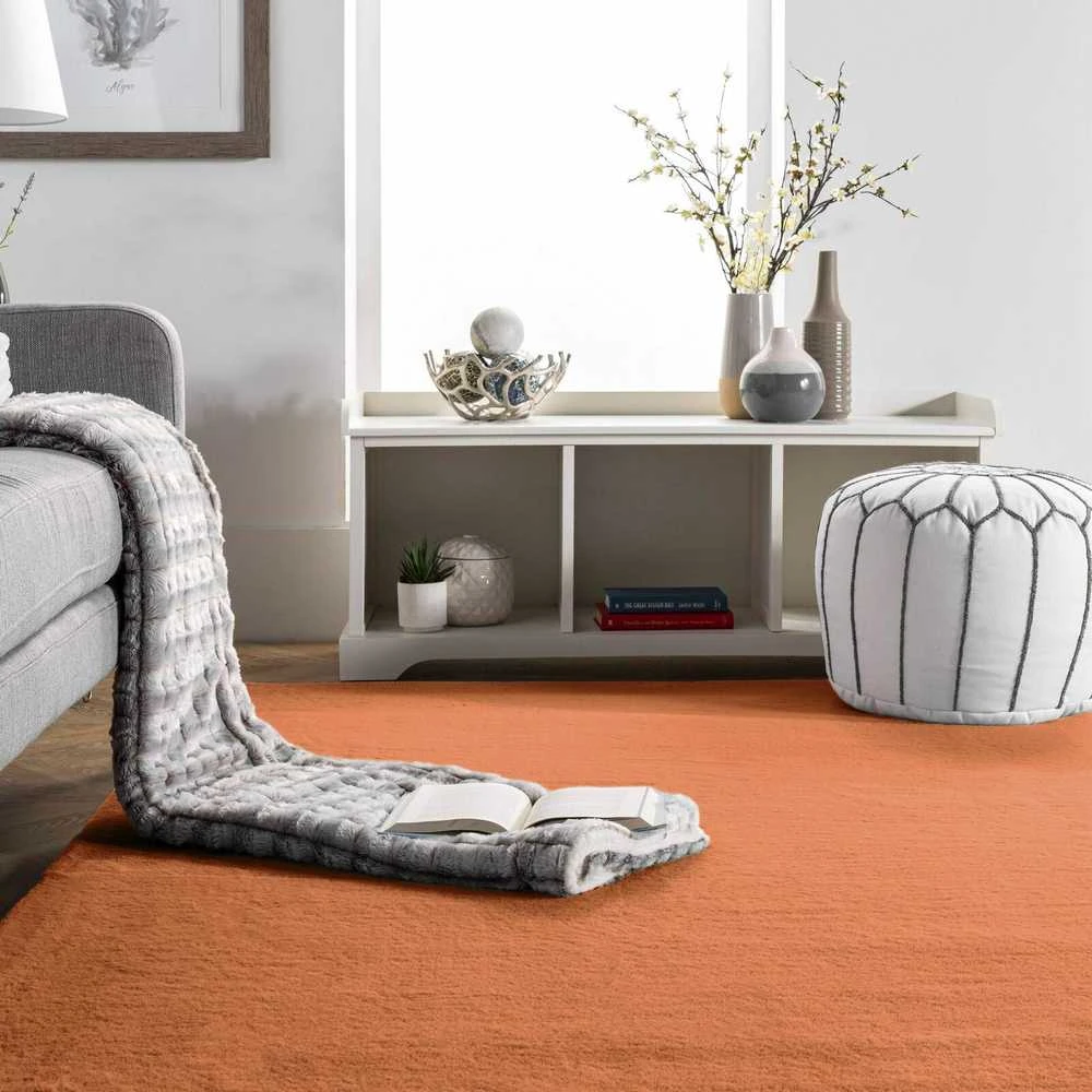 Tutumi Kilimas šilkinis Rabbit Brick-red