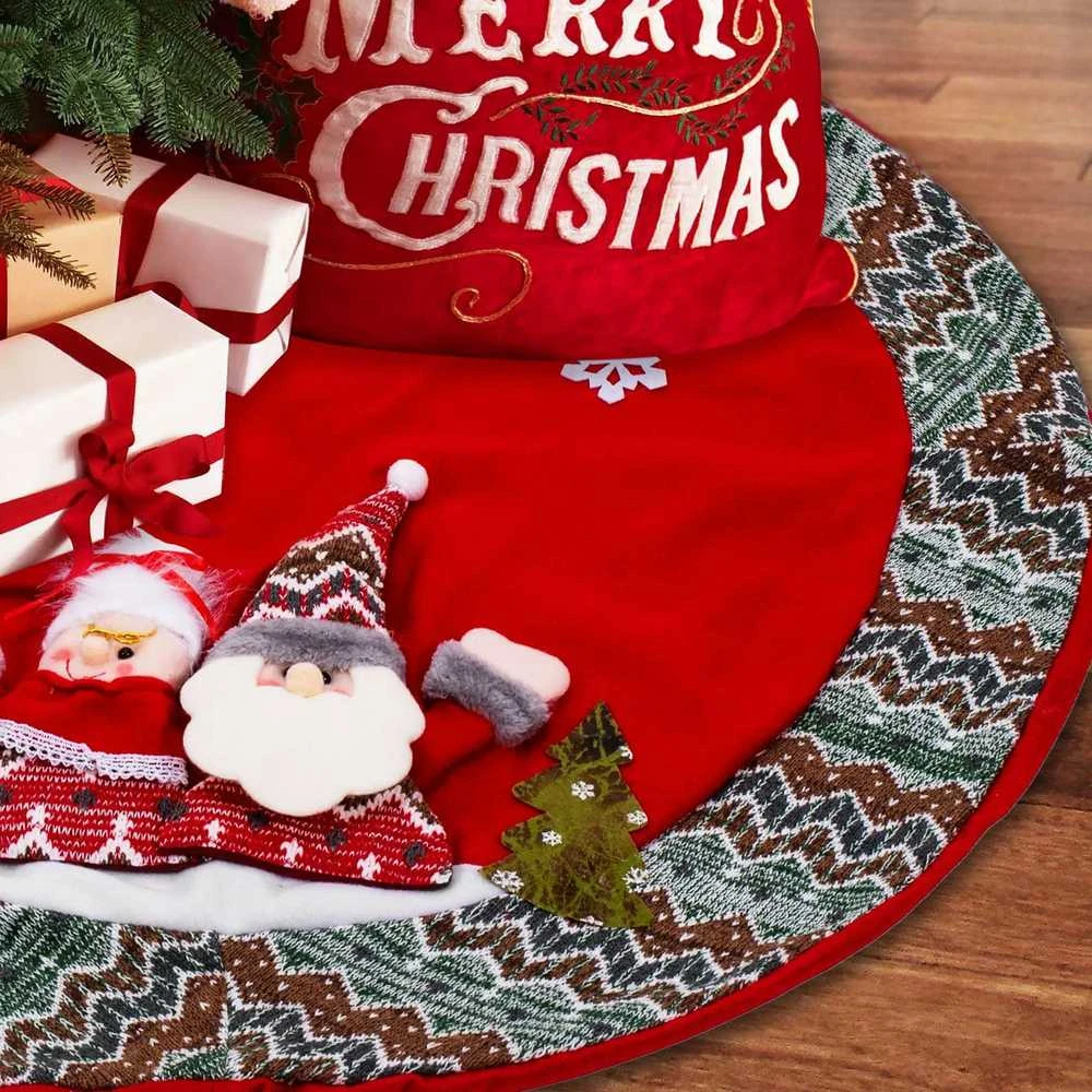 Tutumi Kilimėlis po kalėdine eglute red 80cm