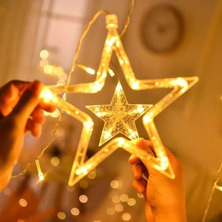 Tutumi LED šviesos užuolaida su nuotolinio valdymo pulteliu GL2004