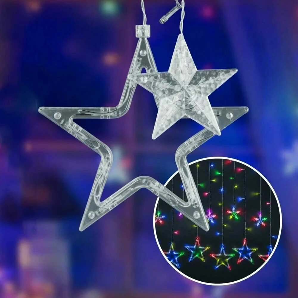 Tutumi LED užuolaida su nuotolinio valdymo pulteliu (CD002-138)